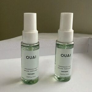 OUAI Santorini limited edition set. Travel size
